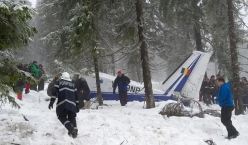Copilotul rănit în accidentul aviatic din Apuseni, audiat de procurori