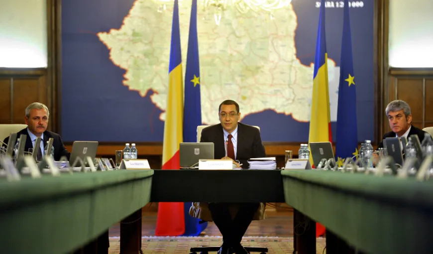 Prima şedinţă a Executivului FĂRĂ PNL. Ponta: Până marţi vom avea un nou Guvern