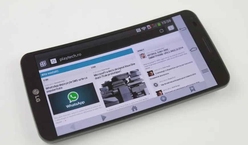 LG G Flex, primul smartphone flexibil din România: Cum arată şi cum funcţionează REVIEW