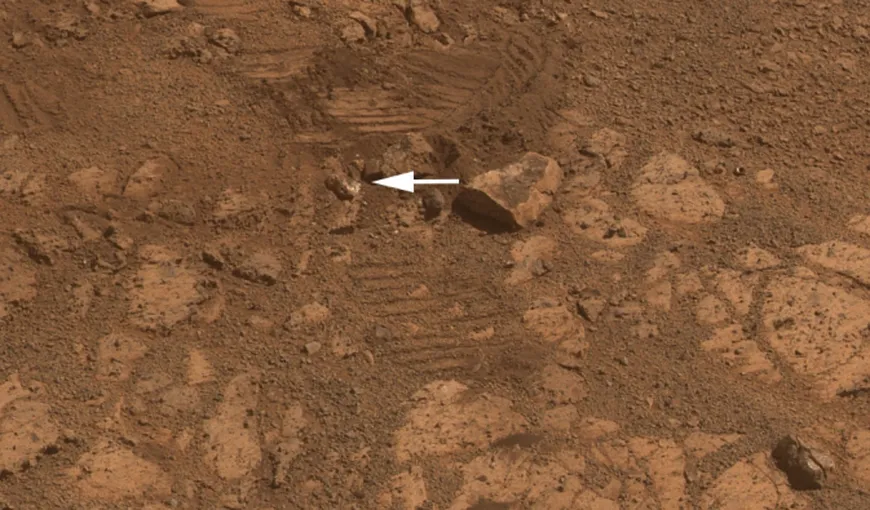 NASA a deslușit misterul rocii de pe Marte poreclite „gogoaşă cu gem” FOTO