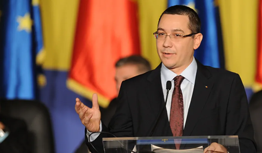 Premierul Victor Ponta efectuează vineri o vizită de lucru la Chişinău