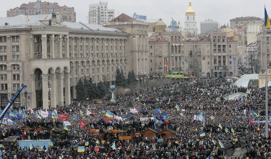 Ucraina: Legea amnistiei pentru manifestanţi intră în vigoare luni