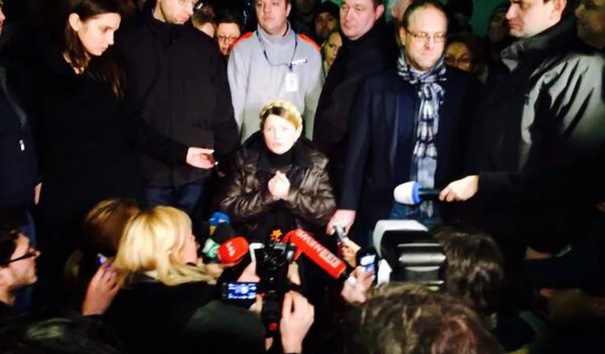 UCRAINA: Iulia Timoşenko NU vizează funcţia de PREMIER al viitorului Guvern de la Kiev