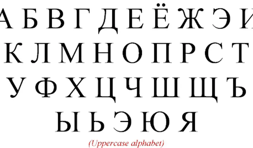 Ucraina ar putea renunţa la alfabetul chirilic