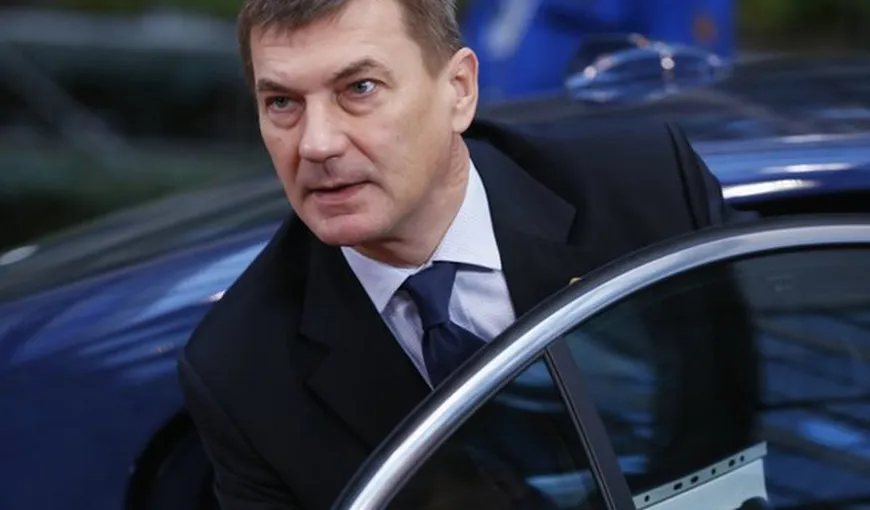 Premierul Estoniei, Andrus Ansip, şi-a dat demisia