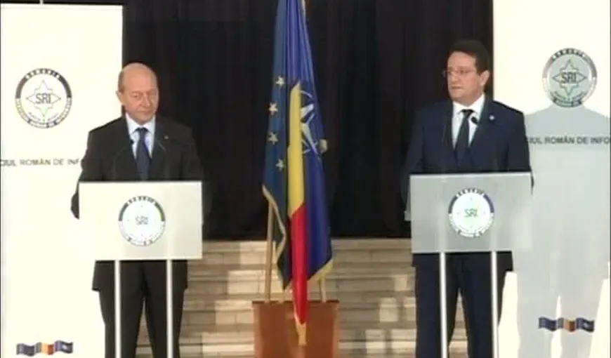 Băsescu: SRI este performant pentru că a fost depolitizat