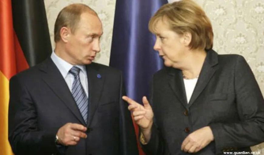 REFERENDUM CRIMEEA: Putin o linişteşte pe Merkel: Rusia va respecta alegerea făcută de locuitorii Crimeii