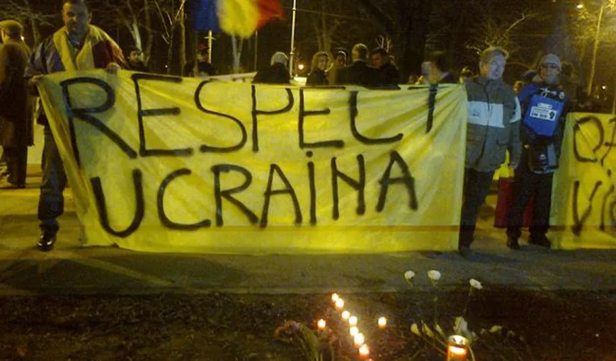 Marş de solidaritate cu Ucraina, în Capitală