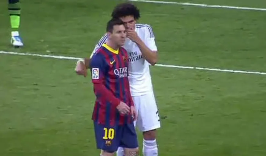 Messi i-a dat o replică SENZAŢIONALĂ lui Pepe, în El Clasico: Apari în TOATE pozele în care înscriu!
