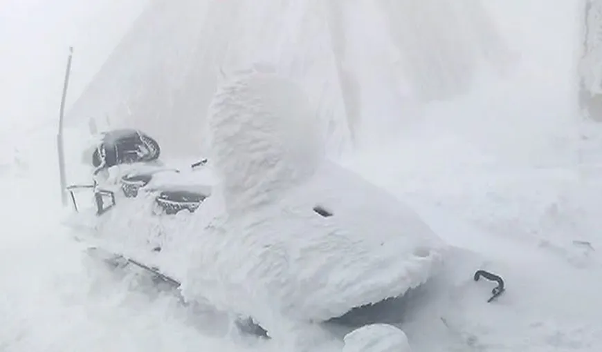 A nins ca în poveşti la munte, de 8 martie VIDEO