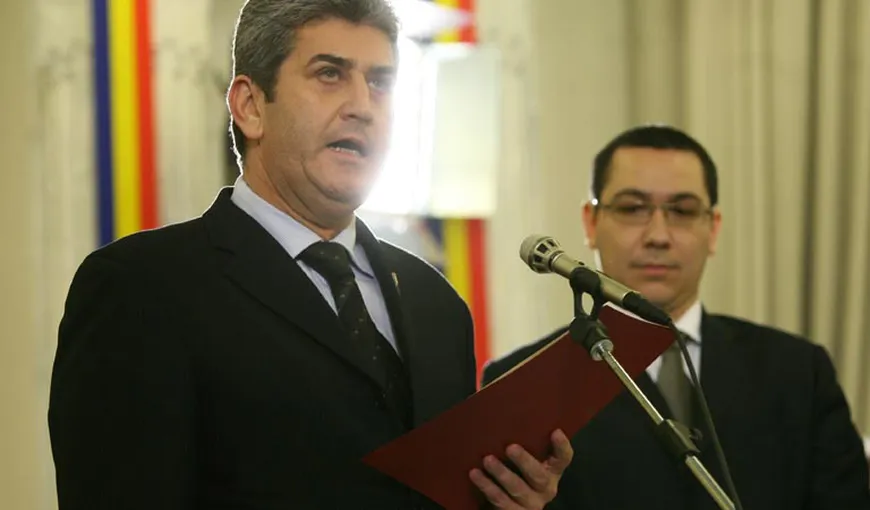 Victor Ponta: Gabriel Oprea va prelua cu totul funcţia de ministru de Interne. Miercuri fac propunerea