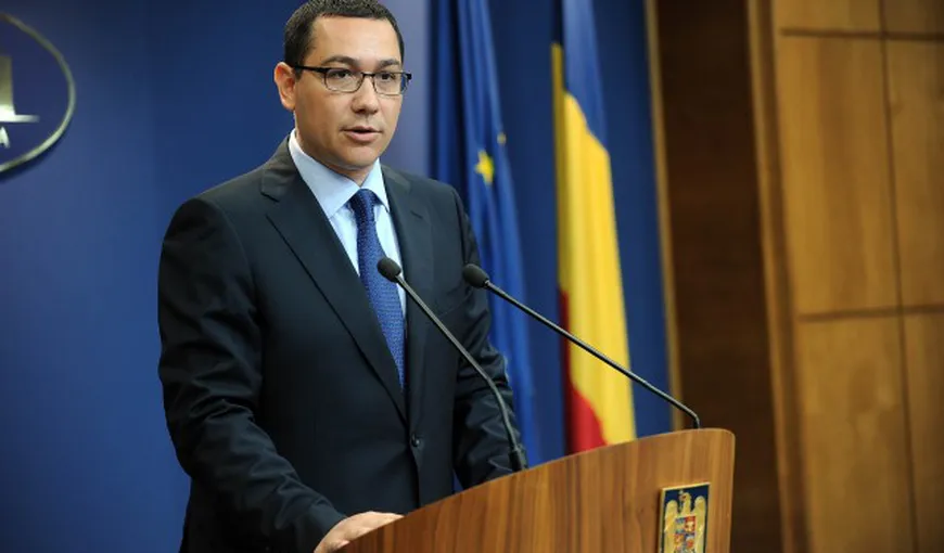 Premierul Victor Ponta participă la şedinţa Guvernului pentru situaţii speciale