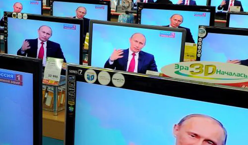 Posturile ruse de televiziune au fost interzise în Ucraina