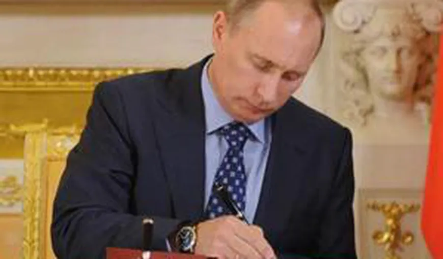 CRIMEEA A FOST ALIPITĂ RUSIEI. Putin: Crimeea este pământ rusesc VIDEO