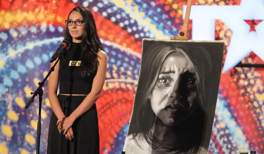 ROMÂNII AU TALENT: Artista care ar fi putut s-o facă pe Mona Lisa să zâmbească