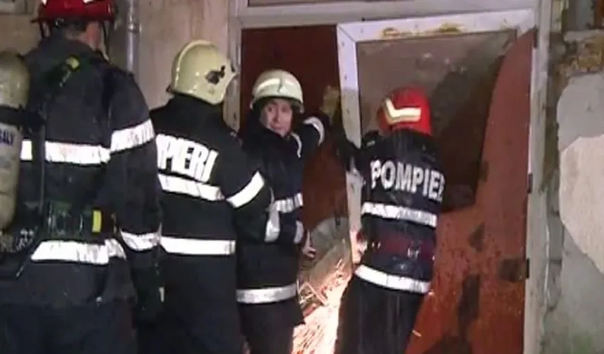EXPLOZIE într-un bloc din Slobozia. Două persoane au fost rănite VIDEO
