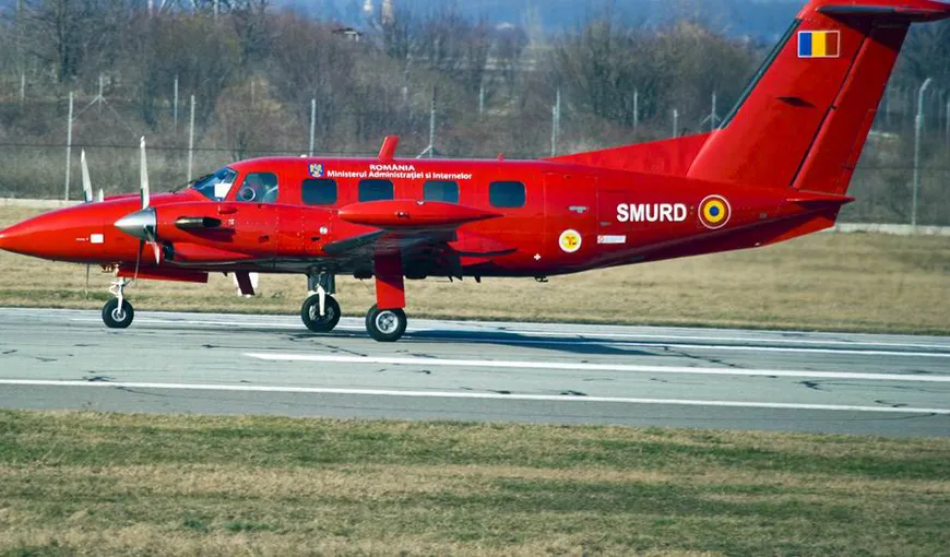 O aeronavă a MAI a transportat în Oradea o echipă medici din Bucureşti pentru o prelevare de organe