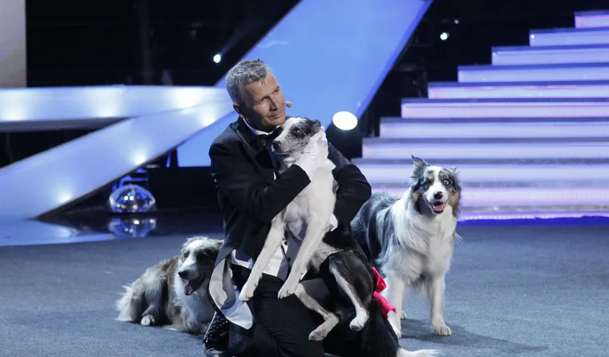 ROMANII AU TALENT: Bruno Icobeţ şi câinii săi revin la show-ul Pro TV