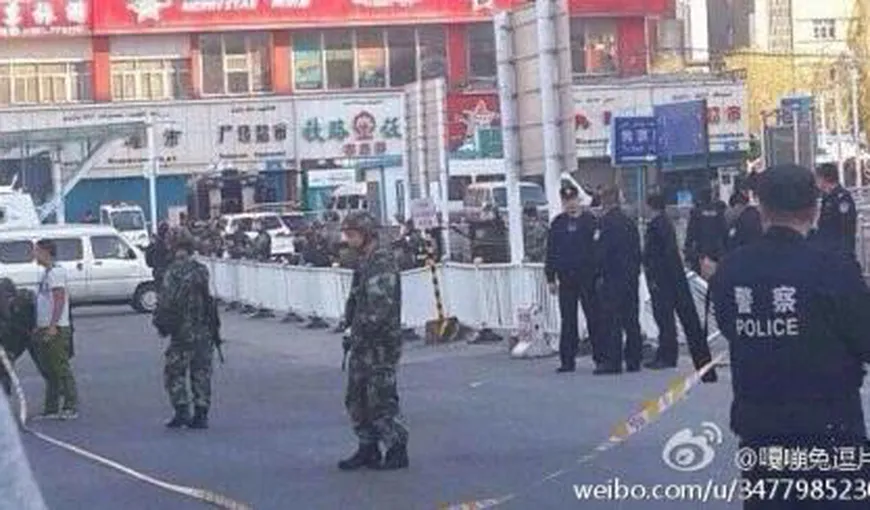 EXPLOZIE într-o gară din China. Trei persoane au MURIT şi 79 au fost RĂNITE