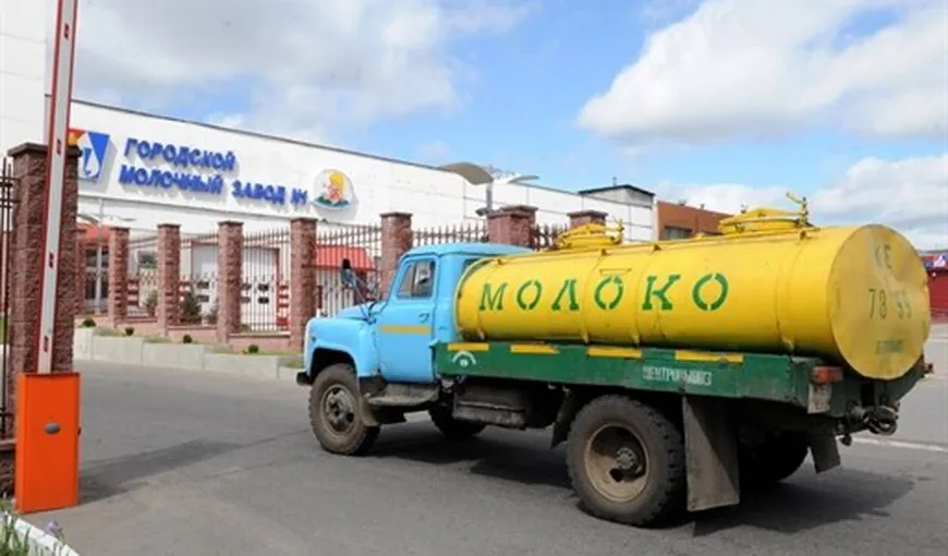 Relaţiile Moscova-Kiev se ÎNRĂUTĂŢESC: Rusia a sistat importurile de lactate din Ucraina