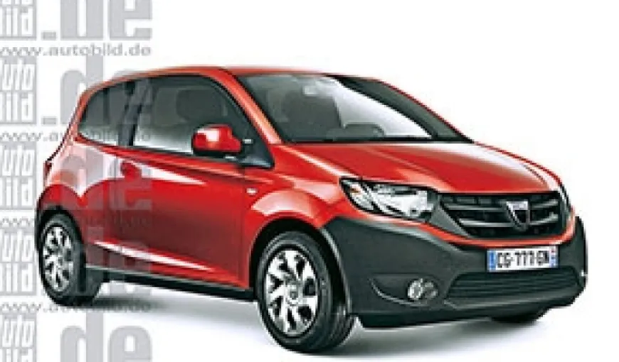 Dacia de 5000 de euro se lansează pe piaţă în 2015