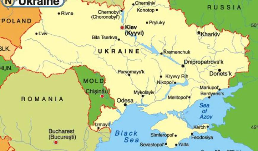 Ucraina a tăiat aprovizionarea cu apă a Crimeii