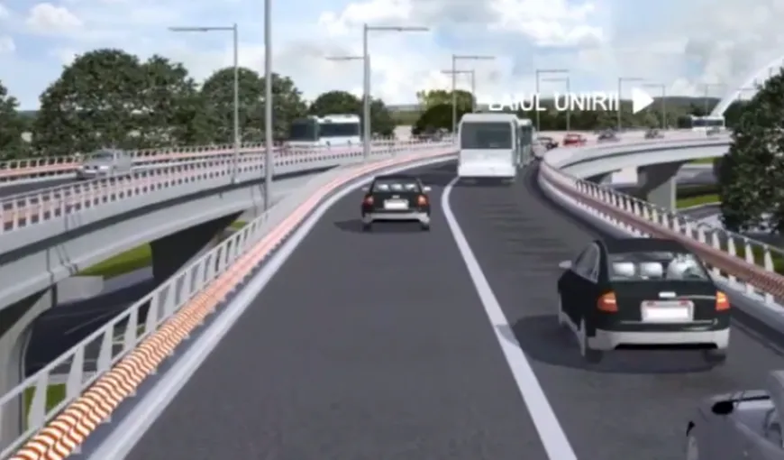 Primul pod al pasajului Mihai Bravu, deschis în curând circulaţiei rutiere