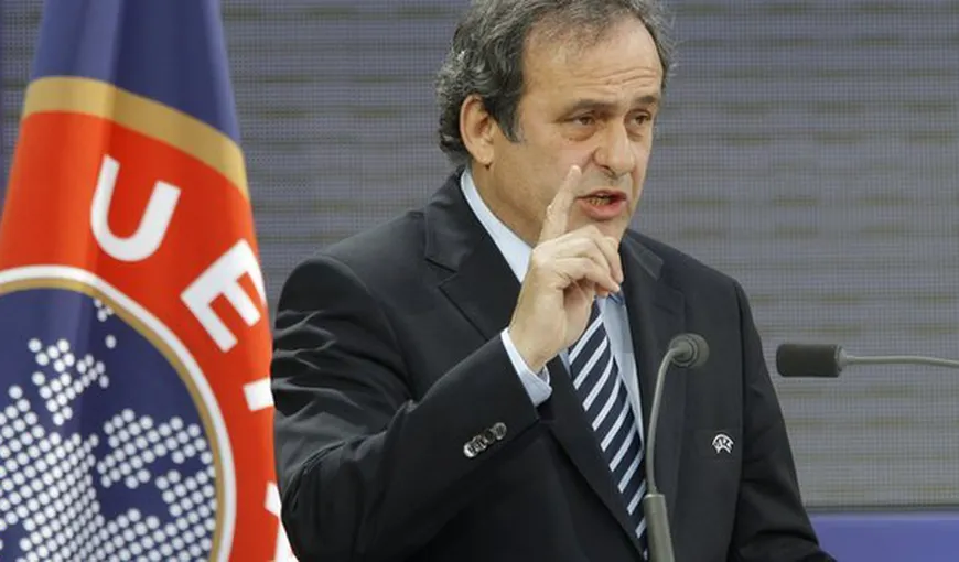 Michel Platini, candidat OFICIAL la şefia FIFA