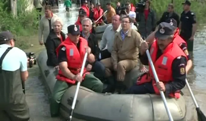 Băsescu: Intervenţia Guvernului la inundaţii e binevenită. Modul în care au făcut-o Ponta şi Dragnea, penibil