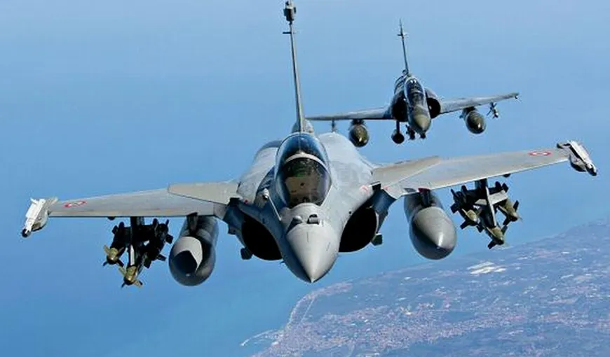 Avioane NATO de luptă Rafale, în apropiere de Rusia