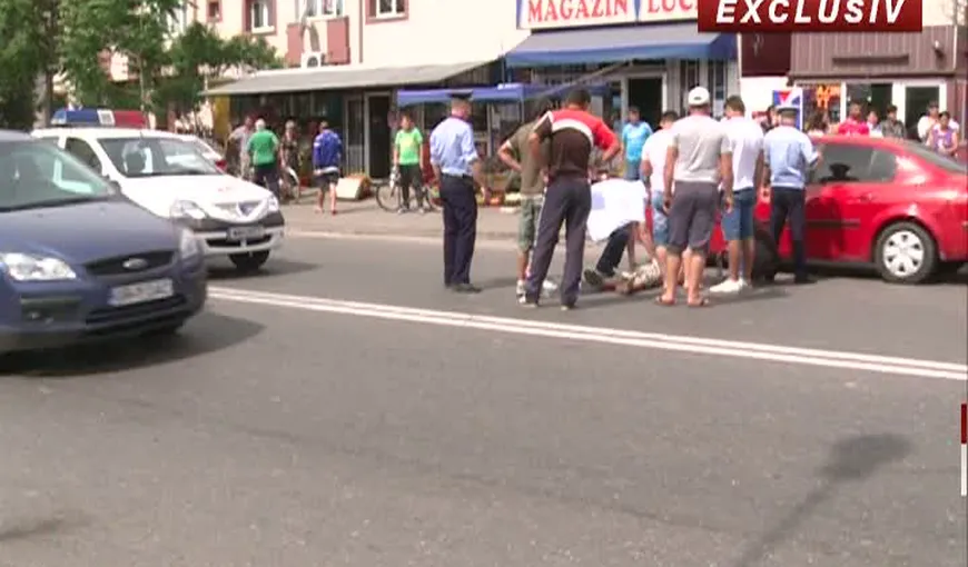 Accident GRAV la Jilava. Un copil a fost lovit de maşină în drum spre şcoală VIDEO
