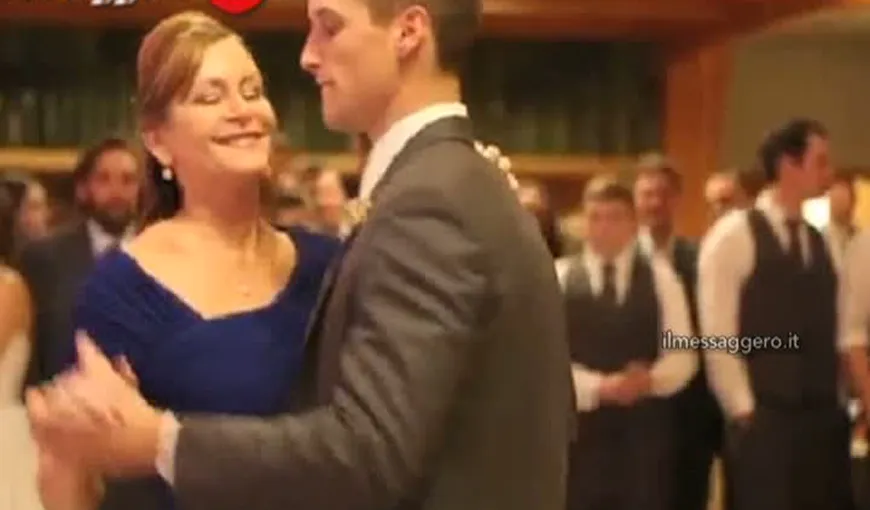 Dans incredibil al unui mire şi al mamei sale la nuntă VIDEO