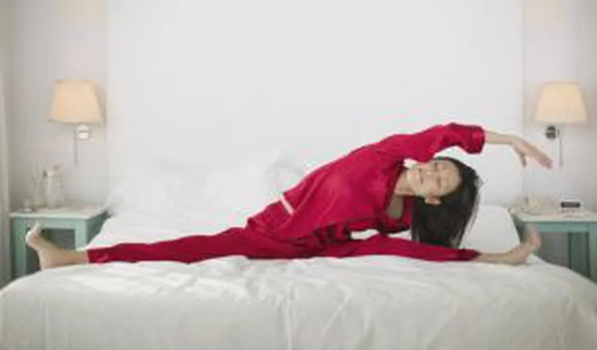 Exerciţiile fizice de tonifiere pe care le poţi face chiar la tine în pat