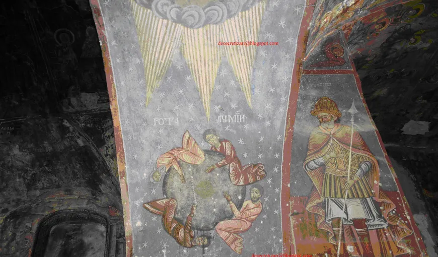 Profeţii APOCALIPTICE pe pereţii unei biserici din România. „Roata lumii” şi inversarea polilor magnetici