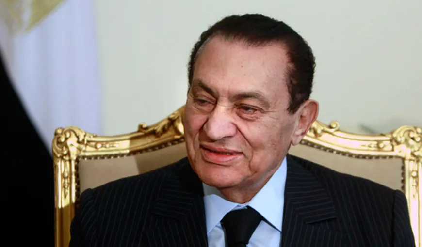 Fostul preşedinte egiptean Hosni Mubarak, condamnat la trei ani de închisoare