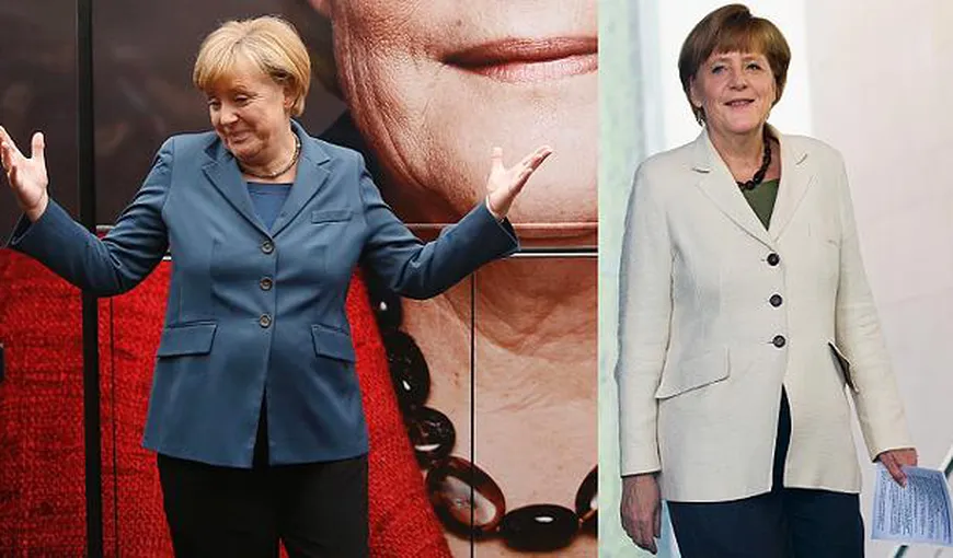 Angela Merkel a slăbit vreo ZECE KILOGRAME