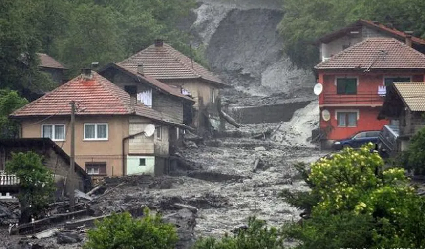 Inundaţii de proporţii în Balcani. Bosnia a anunţat 11 morţi