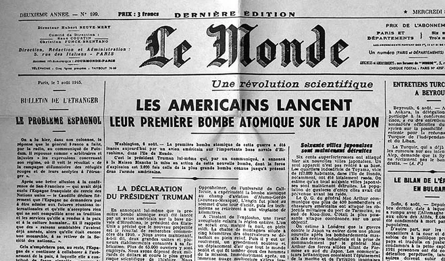 Franţa: Le Monde are o nouă conducere