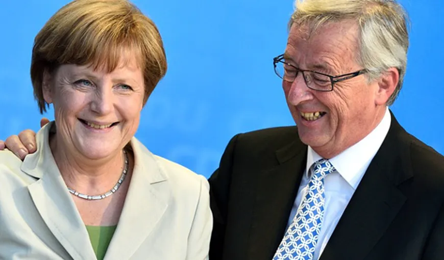 Angela Merkel îl susţine pe Jean-Claude Junker la preşedinţia Comisiei Europene