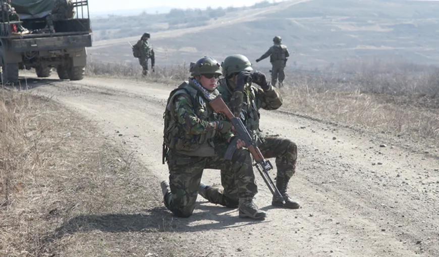 Exerciţii militare în România, în apropierea graniţei cu Ucraina