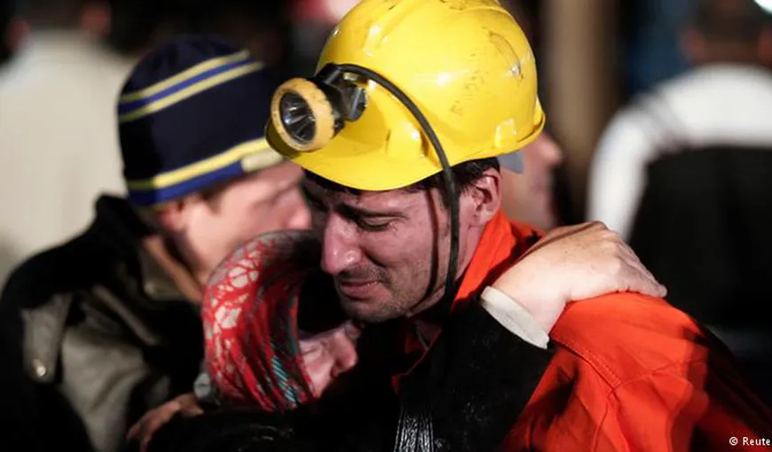Bilanţul catastrofei miniere din Turcia a crescut la 282 de morţi