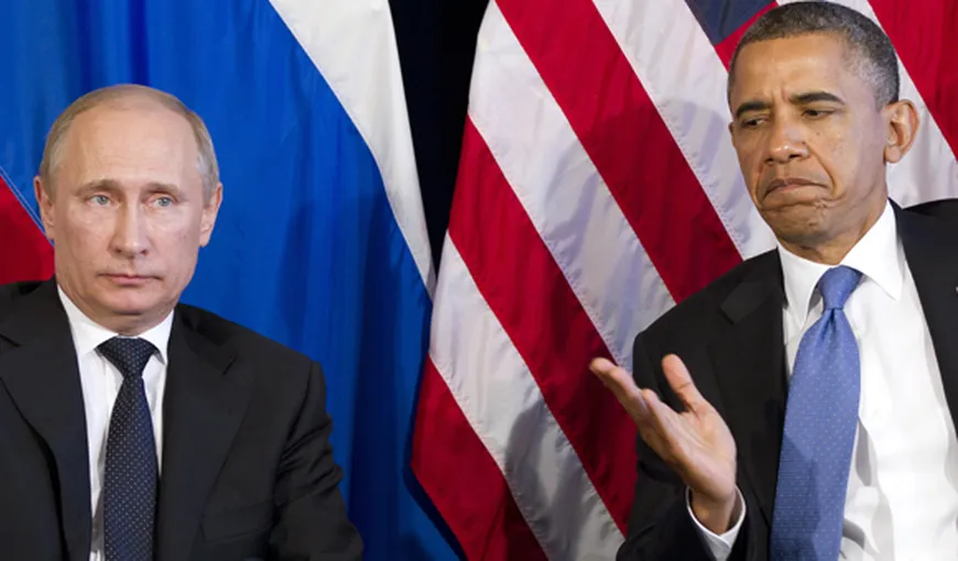 Obama glumeşte pe seama lui Putin în faţa jurnaliştilor VIDEO