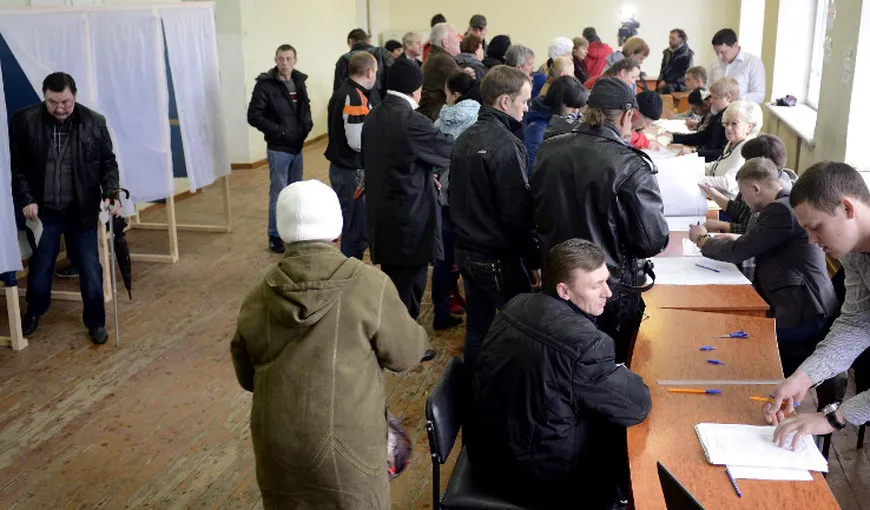 Ucraina: Referendumul proruşilor din estul ţării s-a deschis