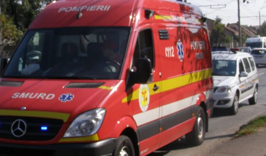 Accident GRAV în Argeş. Doi copii au ajuns în spital