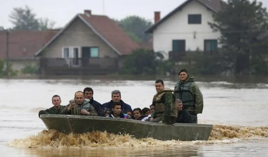Guvernul a acordat tone de ajutoare pentru sinistraţii din Serbia şi Bosnia