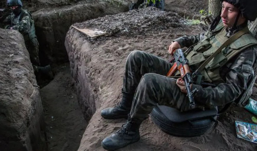 Soldaţi ucraineni, filmaţi înainte de a fi UCIŞI de TERORIŞTII ruşi VIDEO