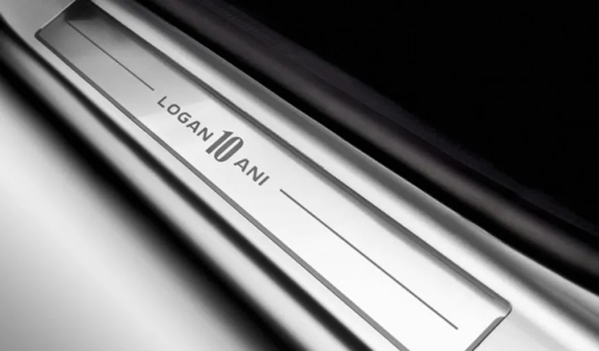 Ediţie EXCLUSIVISTĂ de la Dacia, la 10 ani de la lansarea modelului Logan. GALERIE FOTO