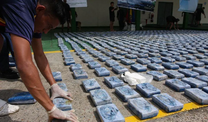 Ecuadorul a capturat patru tone de droguri destinate Arabiei Saudite