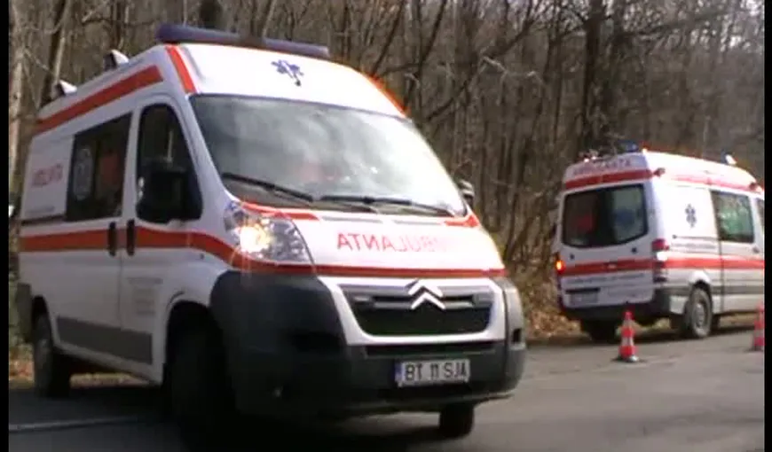 Accident GRAV în Cluj. Un camion s-a răsturnat peste trei persoane