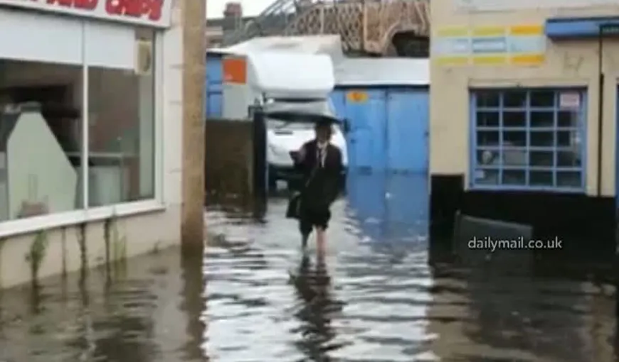 Haos în Marea Britanie: O furtună însoţită de grindină a lovit sudul ţării VIDEO
